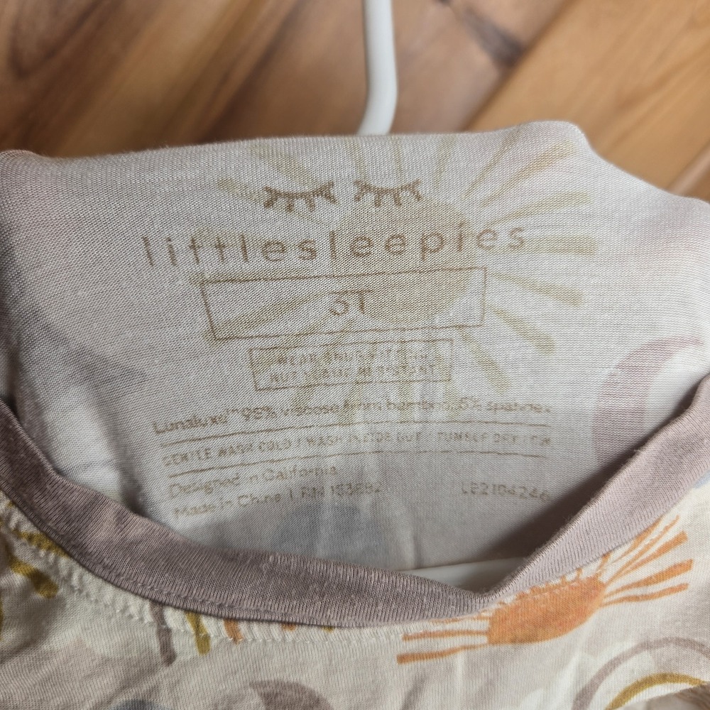 Little Sleepies Desert Sunrise Two piece Pajama Set Size 3T - Picture 6 of 6